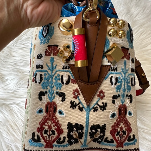 Christian Louboutin Greekaba Mini Bucket Tote Bag - Picture 7 of 14
